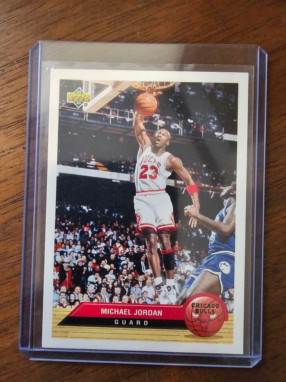 Michael Jordan 1992-1993 Upper Deck McDonalds #CH4 - Chicago Bulls - NBA